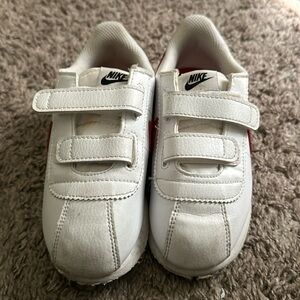 Nike Cortez red, white, and blue